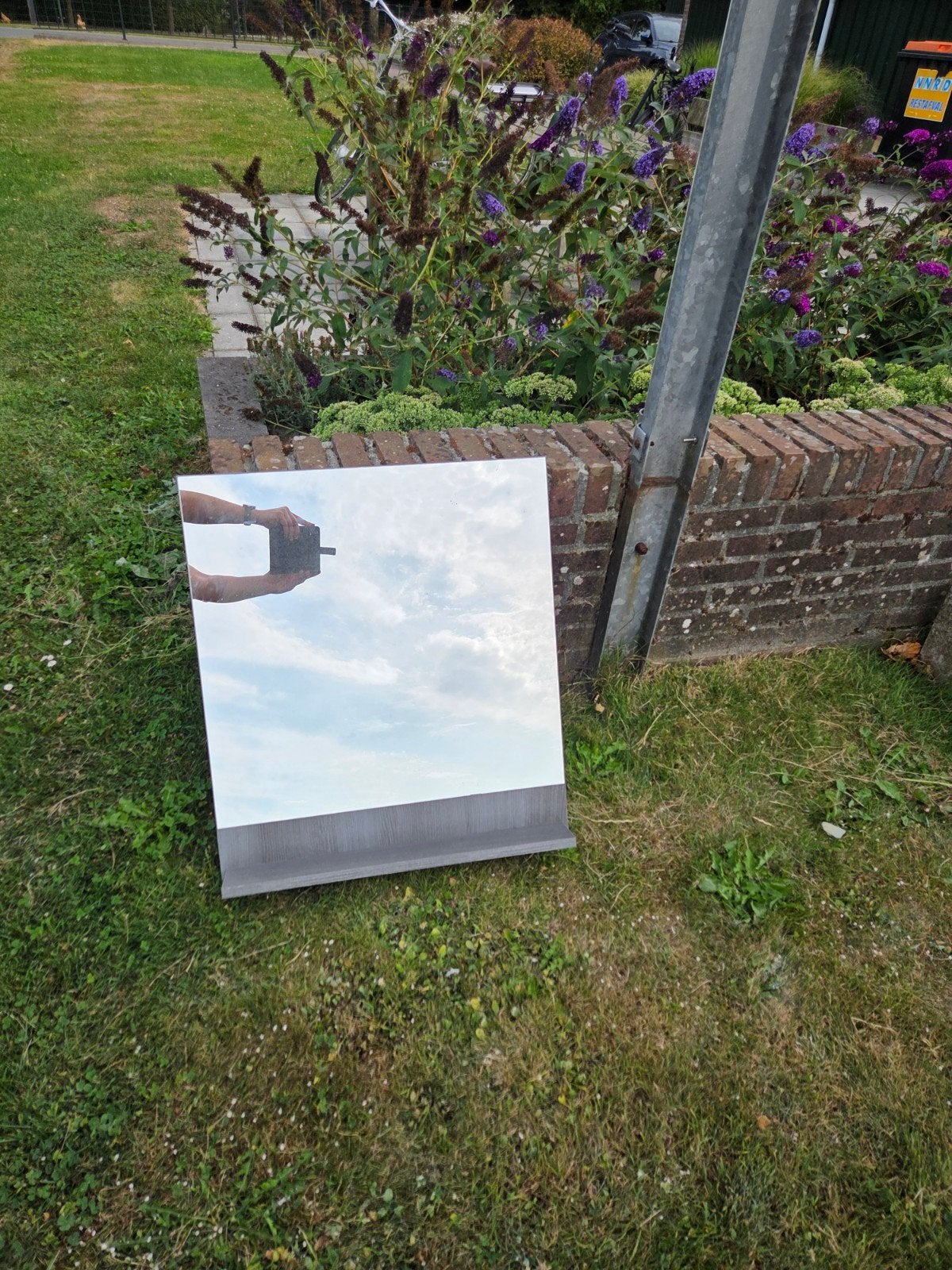 Spiegel met plank - Pelipal - Zo goed als nieuw, Ophalen, Minder dan 50 cm, Zo goed als nieuw, Minder dan 100 cm