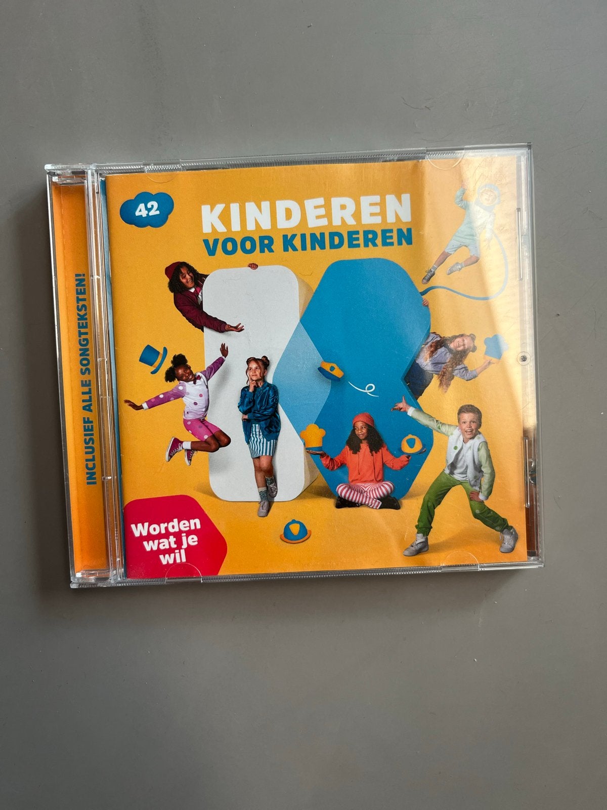 Kinderen voor Kinderen 42 - Worden wat je wil (CD), Cd's en Dvd's, Cd's | Kinderen en Jeugd, Ophalen, Inclusief boekje, Muziek