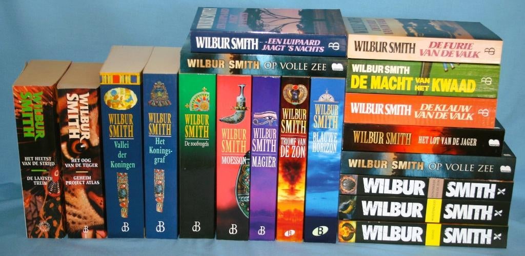Wilbur Smith Boeken - Los te Koop, Ophalen of Verzenden, Zo goed als nieuw, Wilbur Smith