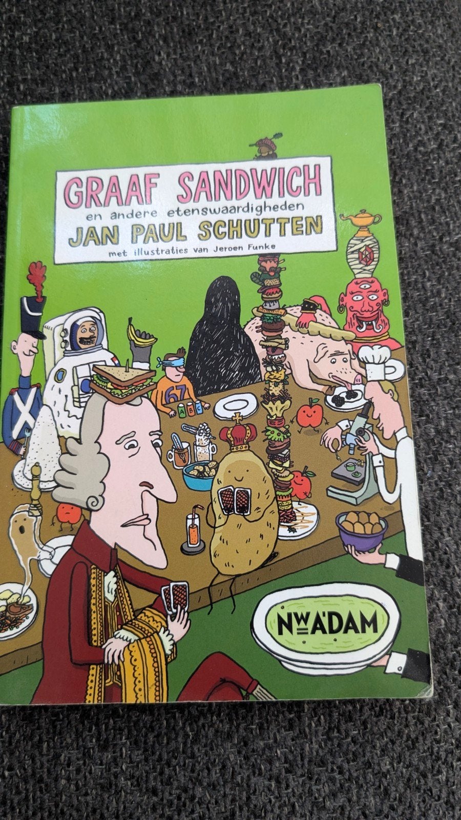 J.P. Schutten - Graaf Sandwich en andere etenswaardigheden, Non-fictie, J.P. Schutten; J. Funke, Verzenden, Zo goed als nieuw