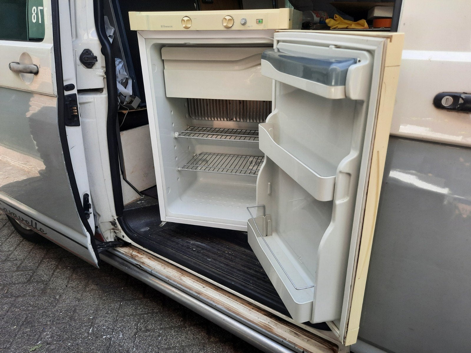 Dometic absorptie camping caravan koelkast op gas en 220v, Ophalen of Verzenden