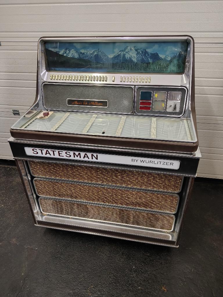 Wurlitzer Statesman 3400/ 1970 jukebox, Ophalen, Gebruikt, 1950 tot 1960, Seeburg