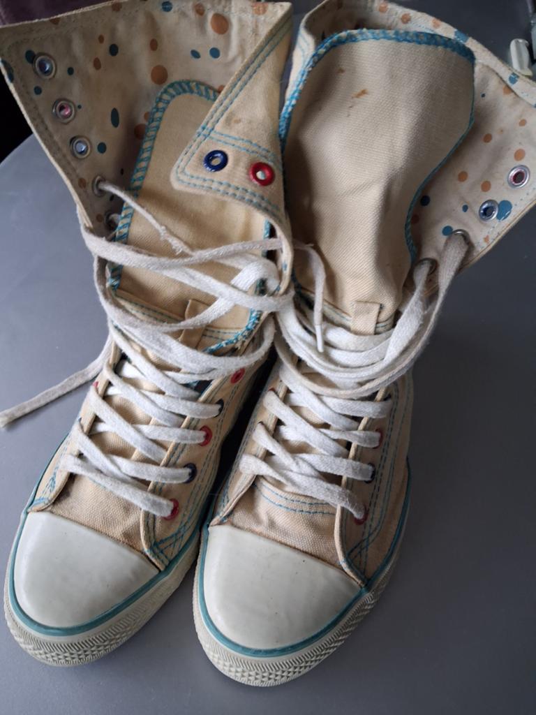 Gympies maat 39.5, Ophalen of Verzenden, Zo goed als nieuw, Overige kleuren, Sneakers of Gympen