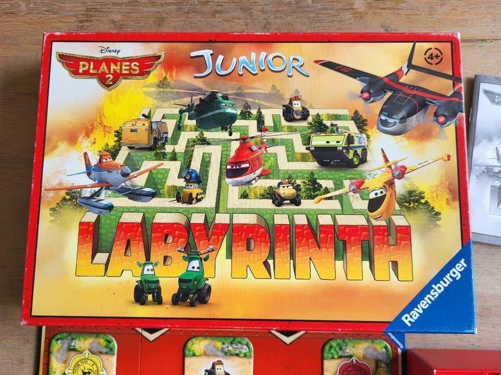 spel Labyrinth planes 2 de betoverde doolhof junior, Een of twee spelers, Ophalen of Verzenden, Zo goed als nieuw