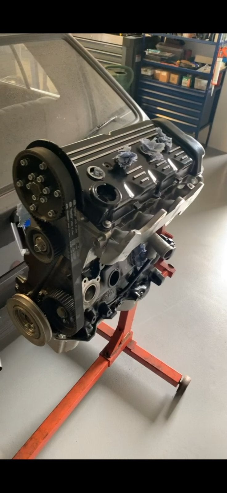 Gereviseerde motor 2.1 16v met bak, Auto-onderdelen, Ophalen, Gereviseerd, Universele onderdelen