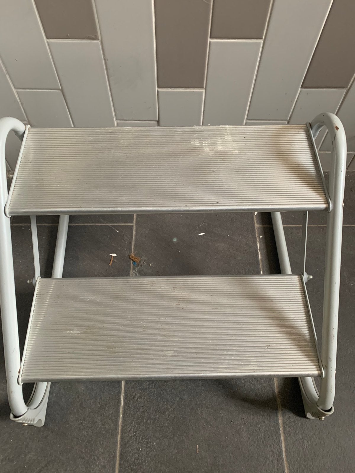 Caravan opstapje., Doe-het-zelf en Verbouw, Ophalen of Verzenden, Zo goed als nieuw, Steekwagen