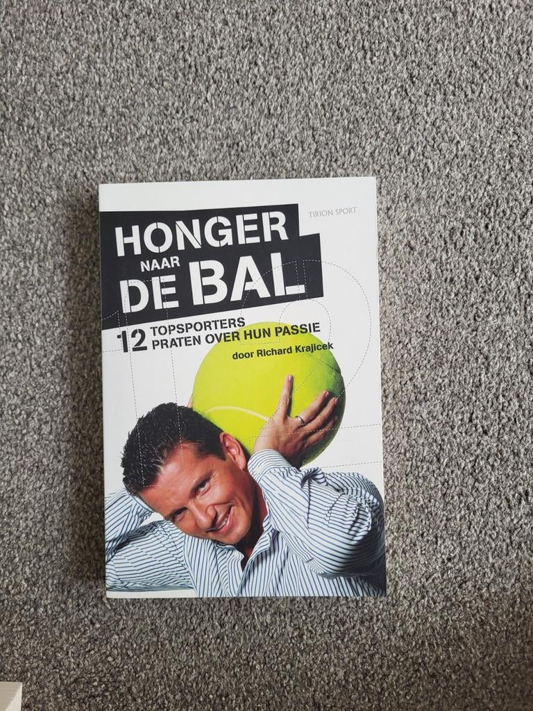 Honger naar de Bal - Richard Krajicek, Ophalen of Verzenden, Gelezen, Richard Krajicek, Overige sporten