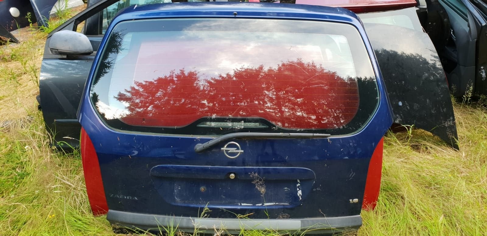 OPEL ZAFIRA A ACHTERKLEP BJ 2001 TOT 2005, Gebruikt, -, Ophalen of Verzenden, Achter