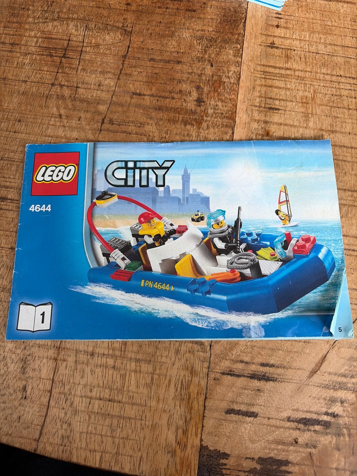 Lego City 4644 - Handleiding, Lego, Accessoire, Ophalen of Verzenden, Inclusief instructies