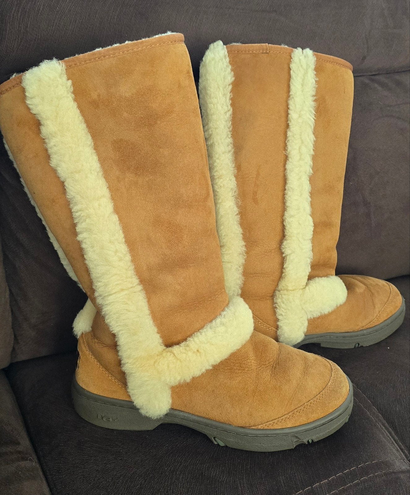 UGG AUSTRALIA, Ophalen, Hoge laarzen, UGG, Bruin