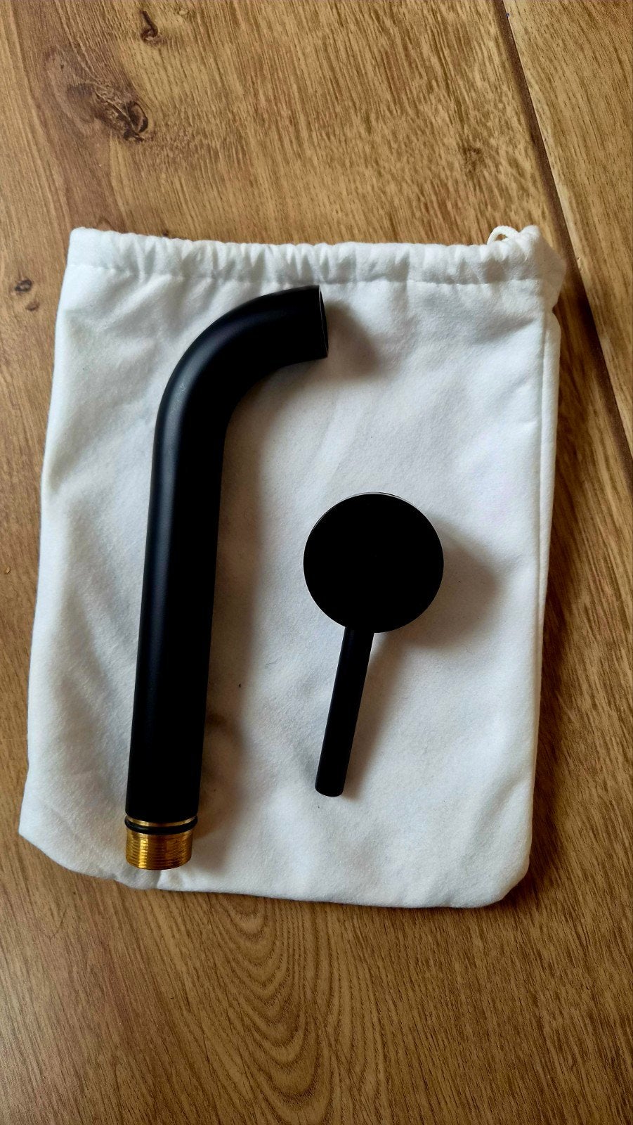 Saniclear Nero inbouw wastafelkraan mat zwart messing, Ophalen of Verzenden, Nieuw, Kraan