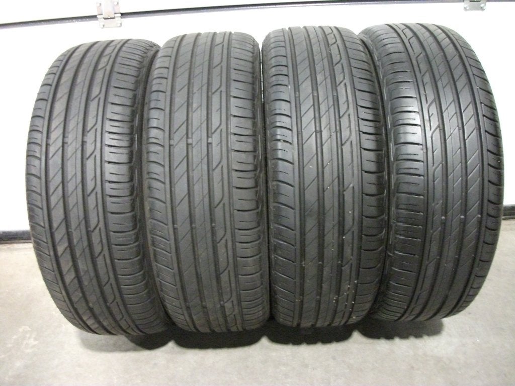 4 x 195/60 16" bridgestone zomerbanden 4 x 5.5/6mm!, Ophalen, Gebruikt, 16 inch, Banden en Velgen