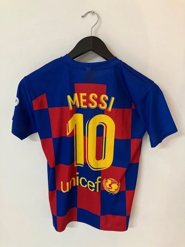 Messi shirt FC Barcelona maat 158 (voor 12-13 jarige), Verzamelen, Ophalen of Verzenden, Zo goed als nieuw, Buitenlandse clubs