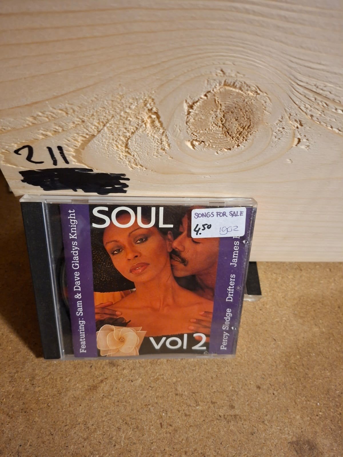 Soul Vol 2 CD met Sam & Dave, Gladys Knight, Percy Sledge, Ophalen of Verzenden, Gebruikt, Soul, Verzamelalbum