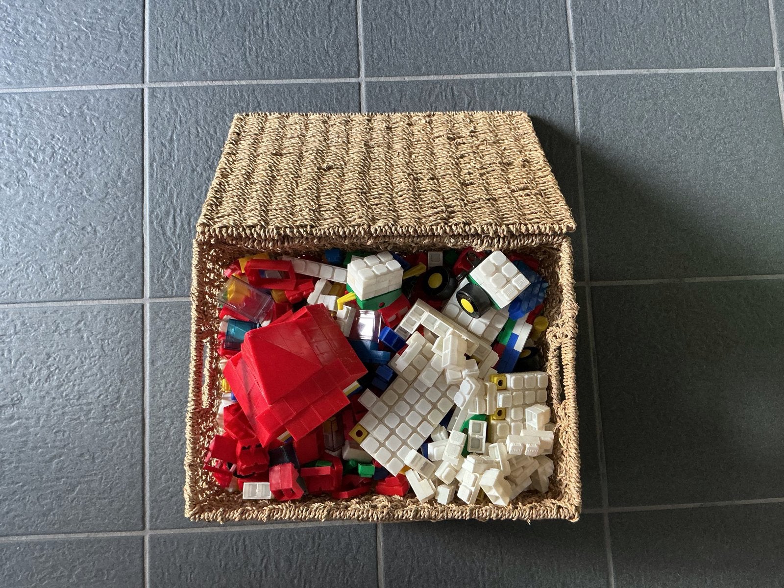Bouwblokken, de orginele voorloper van Lego, Ophalen of Verzenden, Gebruikt