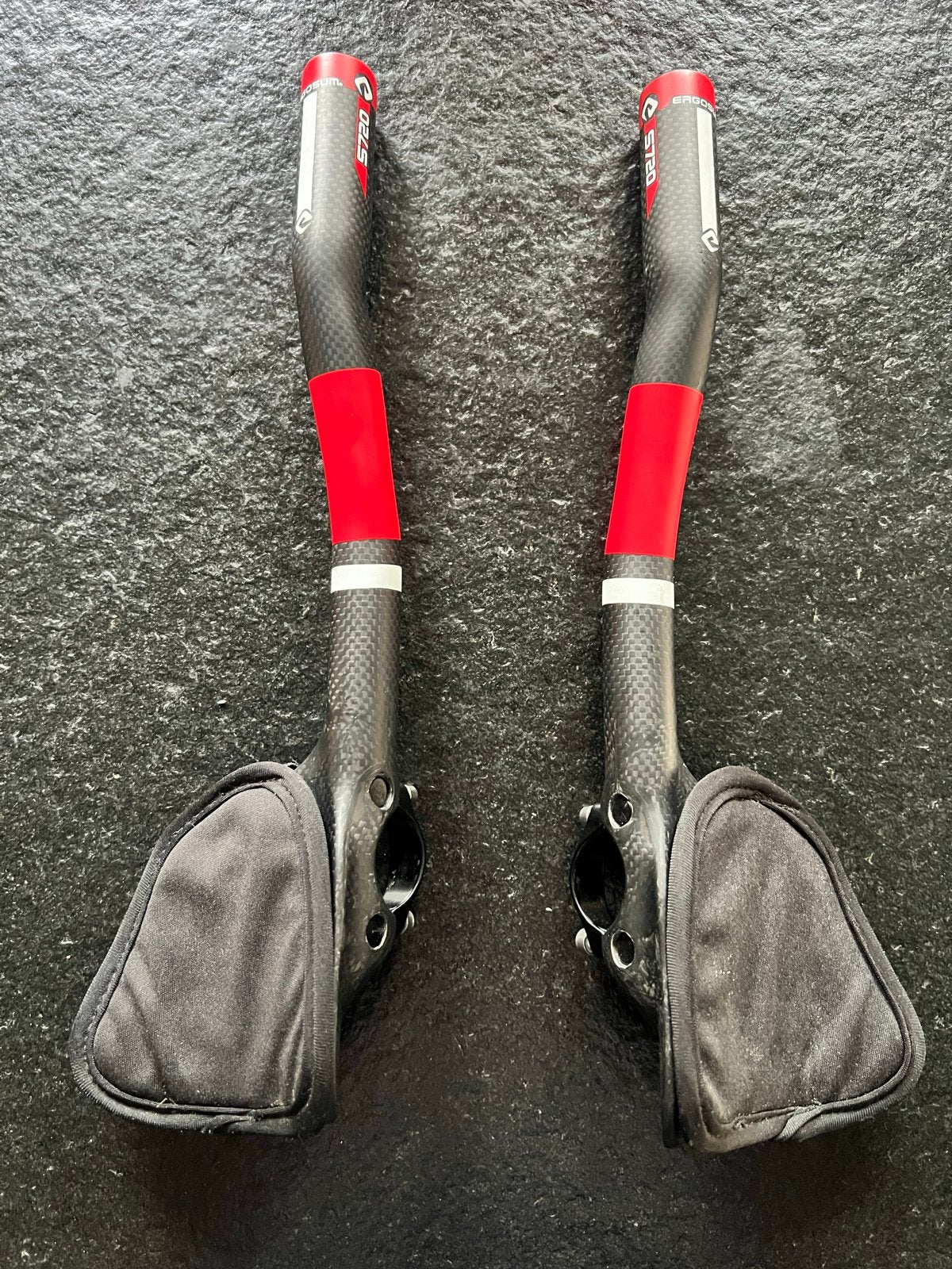 Ergosum S720 Carbon Opzetstuur Tijdrit Triatlon, Stuur, Ophalen of Verzenden, Zo goed als nieuw, Racefiets