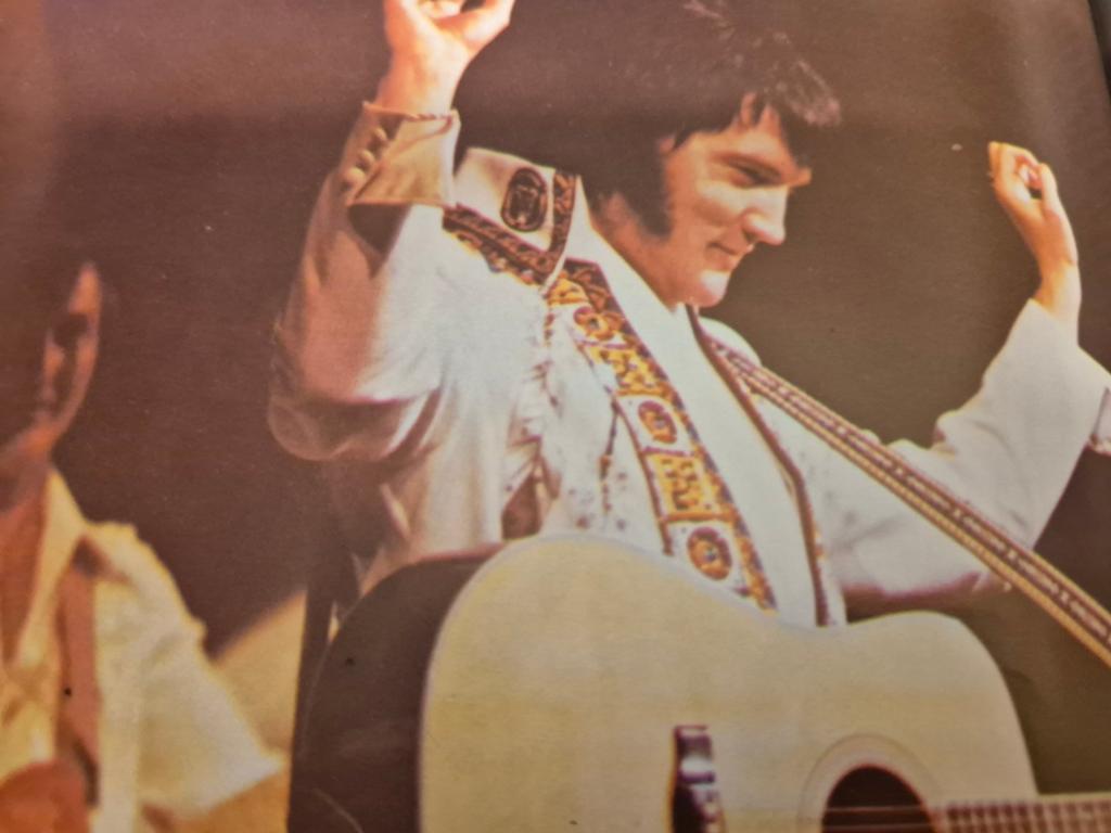 Boek Nederlands Elvis Presley met mooie jaren 70 foto's dive, Ophalen of Verzenden, Elvis Presley