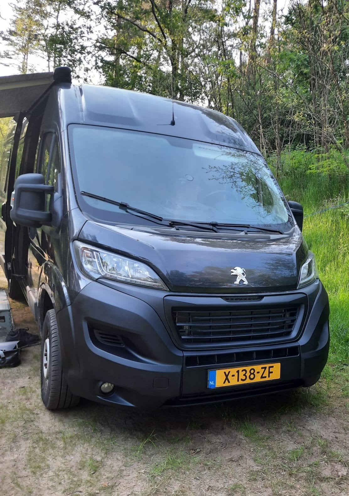 Unieke Peugeot Boxer L2H2 zelfbouw camper (2017) 2.0 BlueHDi, Overige merken, Buscamper of Camperbus, Tot en met 2, Particulier