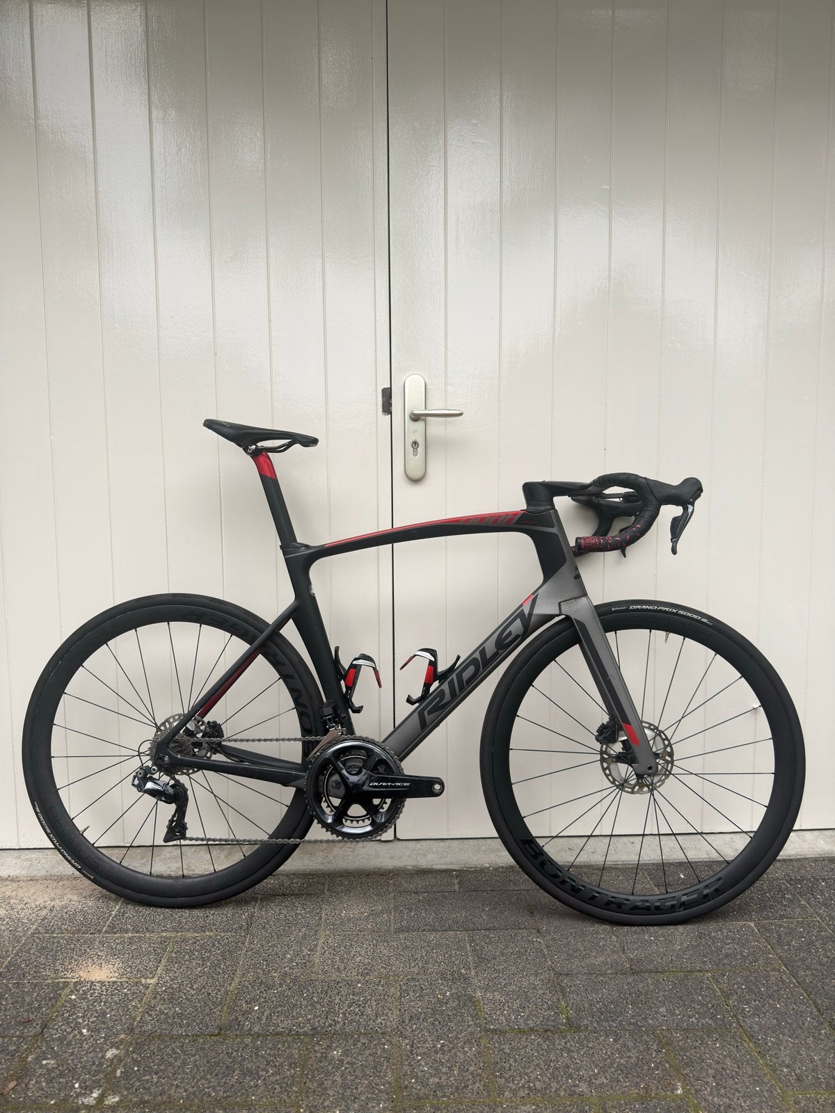 Ridley Noah Fast Di2 maat L Dura Ace dubbelzijdig powermeter, 28 inch, Carbon, Heren, Zo goed als nieuw