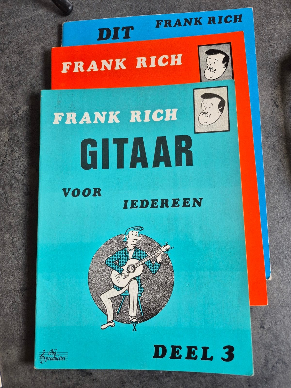 Gitaarboeken 1974 1983, Muziek en Instrumenten, Bladmuziek, Ophalen of Verzenden, Gebruikt, Les of Cursus, Gitaar