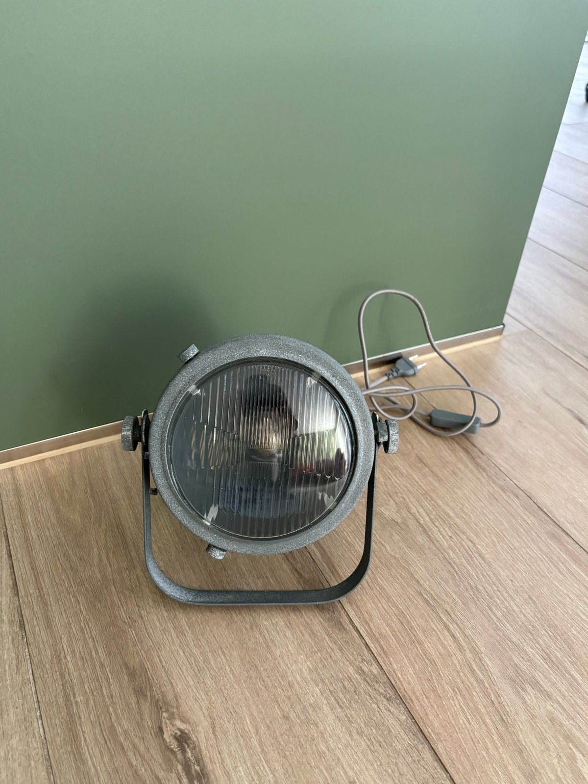 Industriële Vloerlamp / Spot - Grijs Metaal, Overige merken, Grijs, Industrieel, Overige fittingen