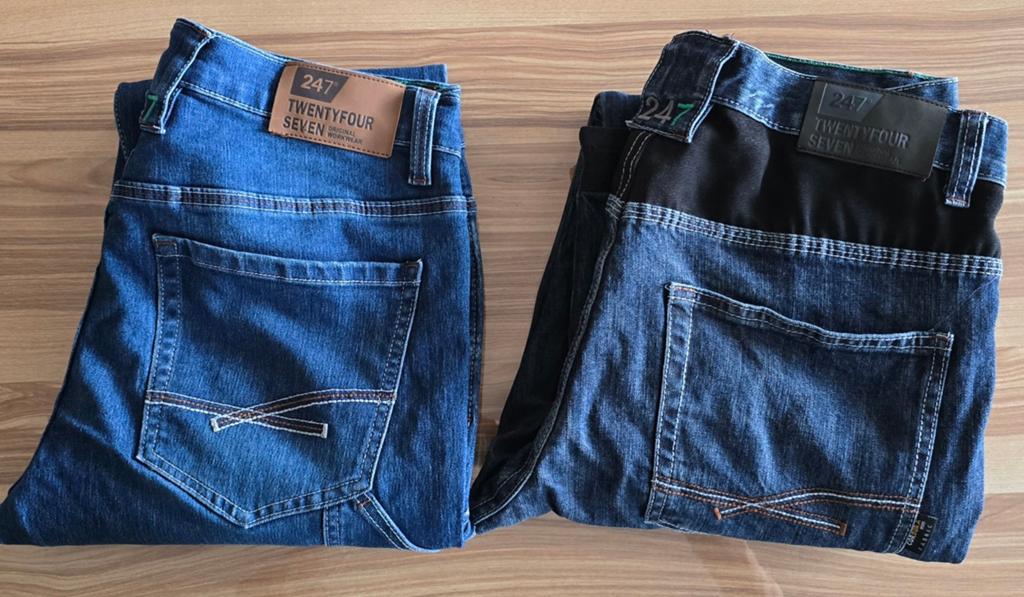 24/7 Twenty Four Seven Jeans - Donker en Licht Blauw, Blauw, W32 (confectie 46) of kleiner, Ophalen of Verzenden, 24/7 Twenty Four Seven