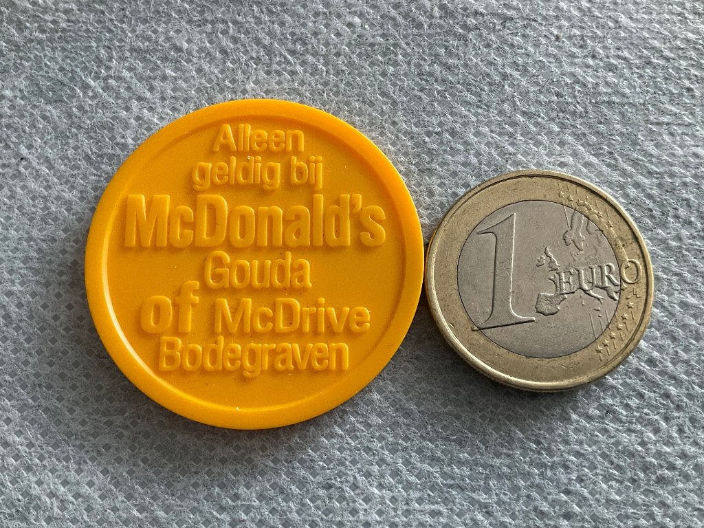 McDonald's Gouda of McDrive Bodegraven MUNT, Ophalen, Zo goed als nieuw
