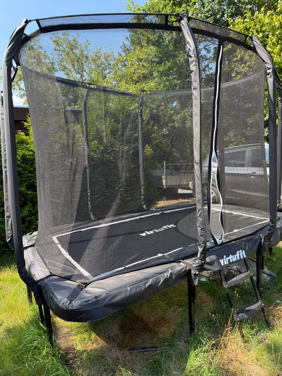 Te koop trampoline virtufit, Ophalen of Verzenden, Zo goed als nieuw