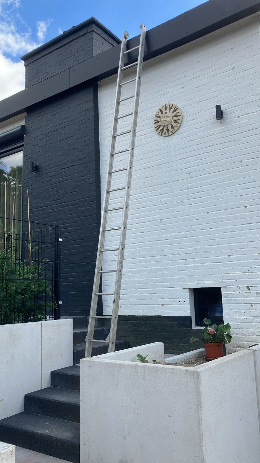 Aluminium ladder, Ophalen, Gebruikt, Ladder, 4 meter of meer