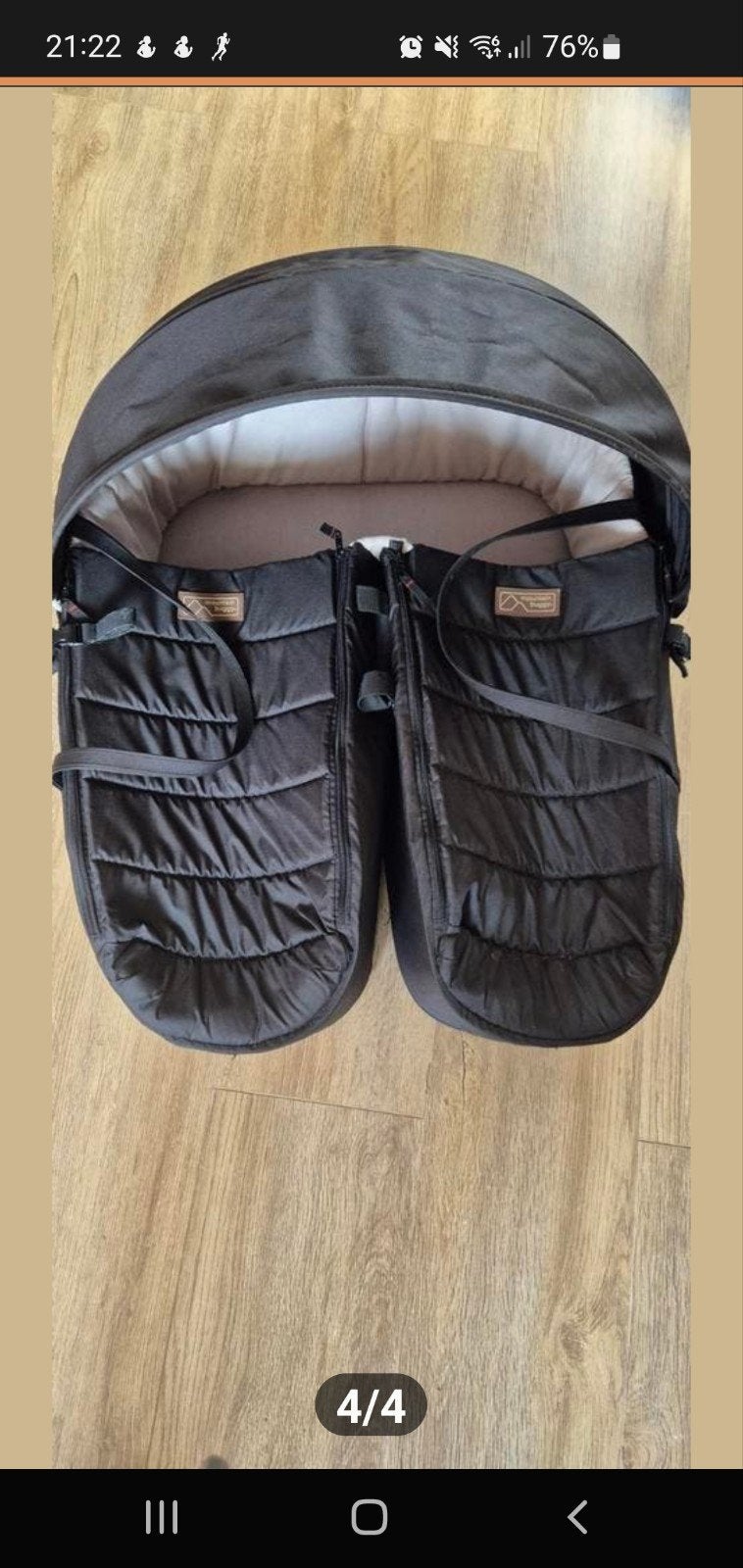 Kinderwagen tweeling, Ophalen, Gebruikt, Overige merken