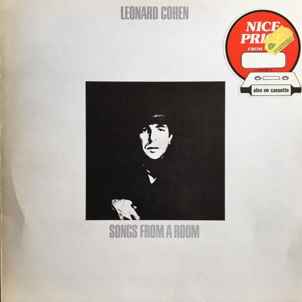 Leonard Cohen – Songs From A Room, Singer-songwriter, Gebruikt, Ophalen of Verzenden, 12 inch