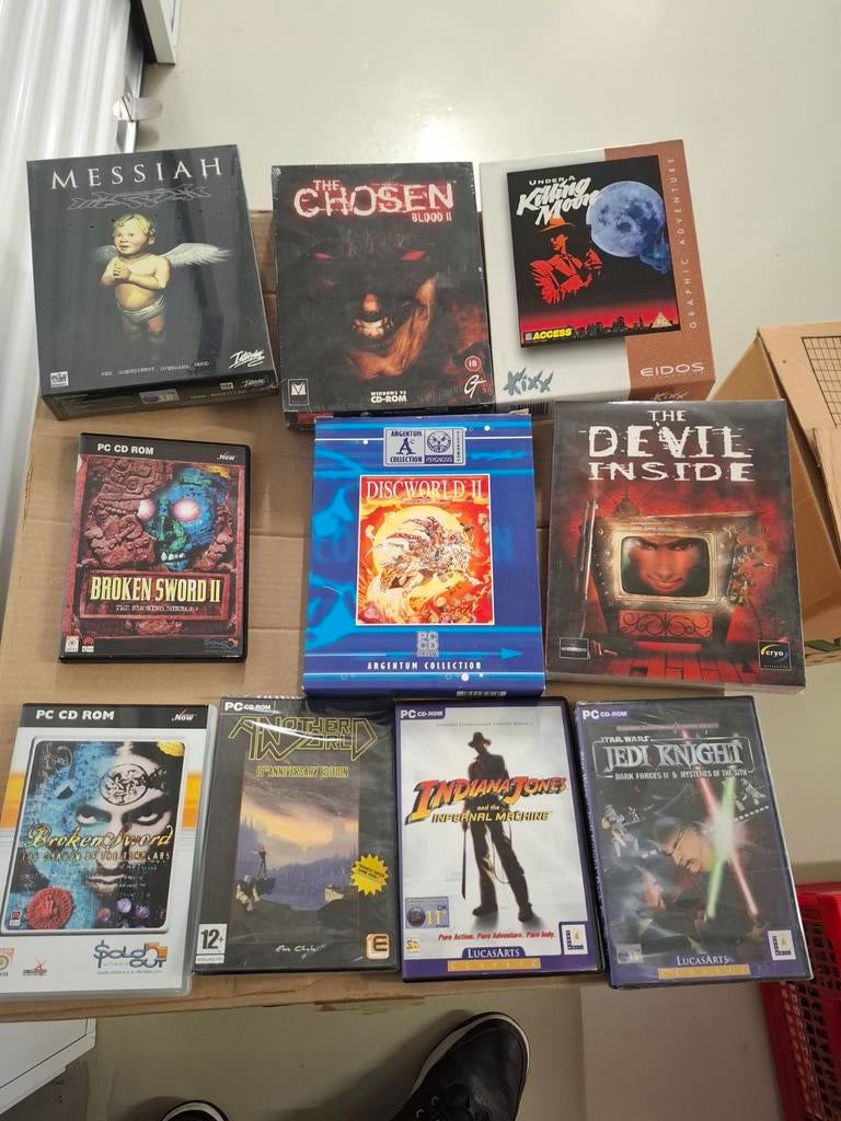 Grote collectie PC CD-ROM games - Retro gaming, Overige genres, 1 speler, Nieuw, Ophalen of Verzenden
