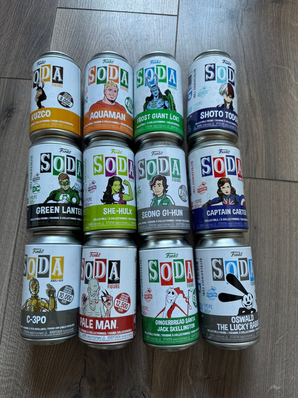 Funko Soda Figuren - Lot van 12 diverse karakters, Ophalen of Verzenden, Nieuw