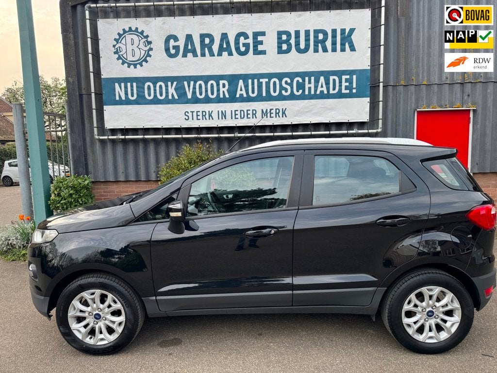 Ford EcoSport 1.0 EcoBoost Titanium, Auto's, Voorwielaandrijving, Gebruikt, Ecosport, Zwart