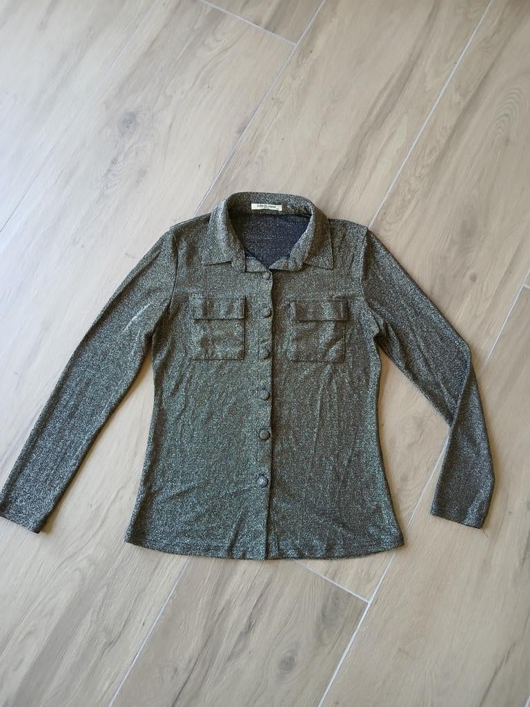 Dames blouse goud drole de copine maat M 38/40 NIEUW, Maat 38/40 (M), Overige kleuren, Nieuw, Ophalen of Verzenden