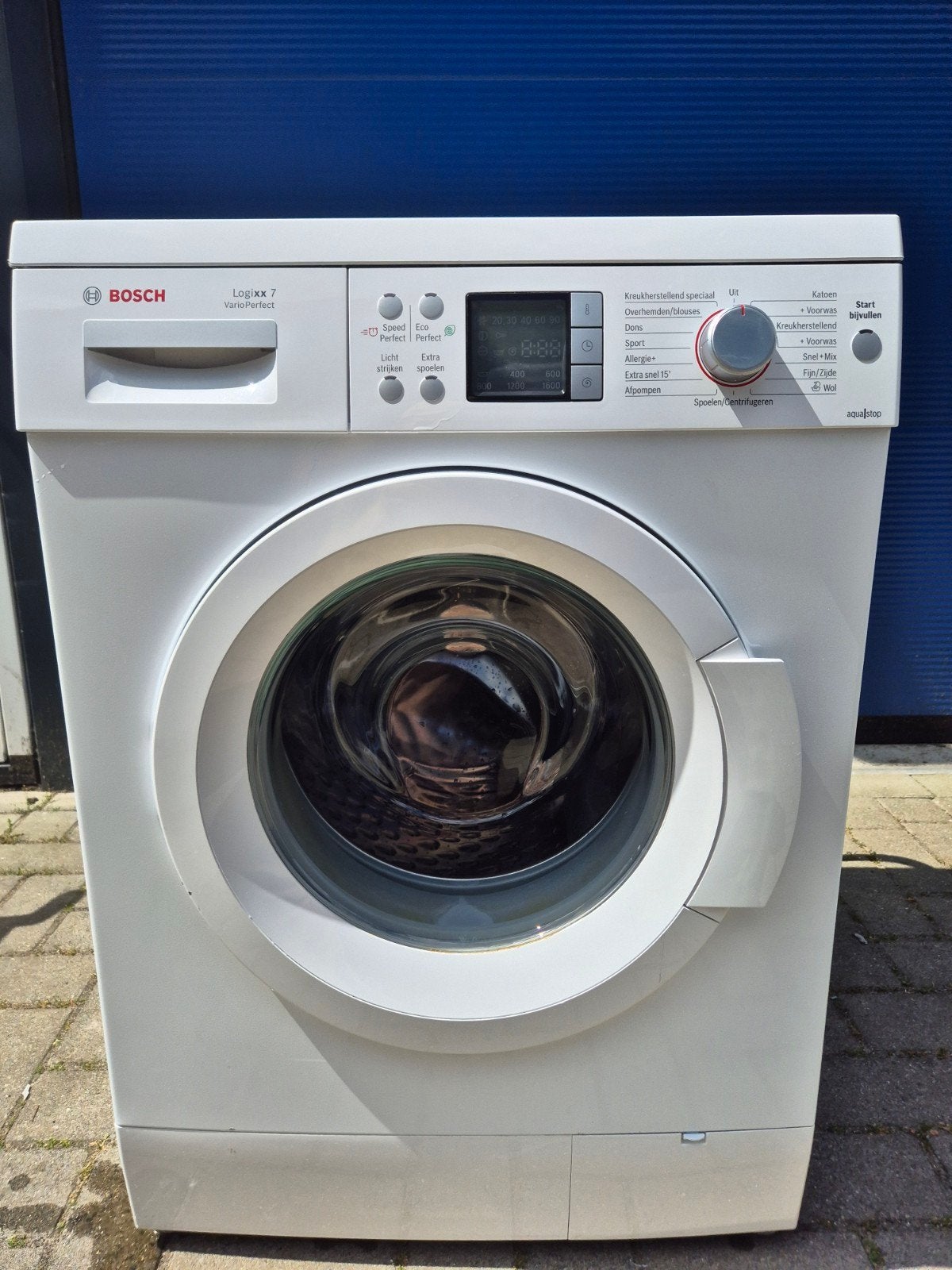 Bosch Wasmachine -7kg. -1400toeren - Bezorging mogelijk!, Ophalen, Gebruikt, Voorlader, Kort programma