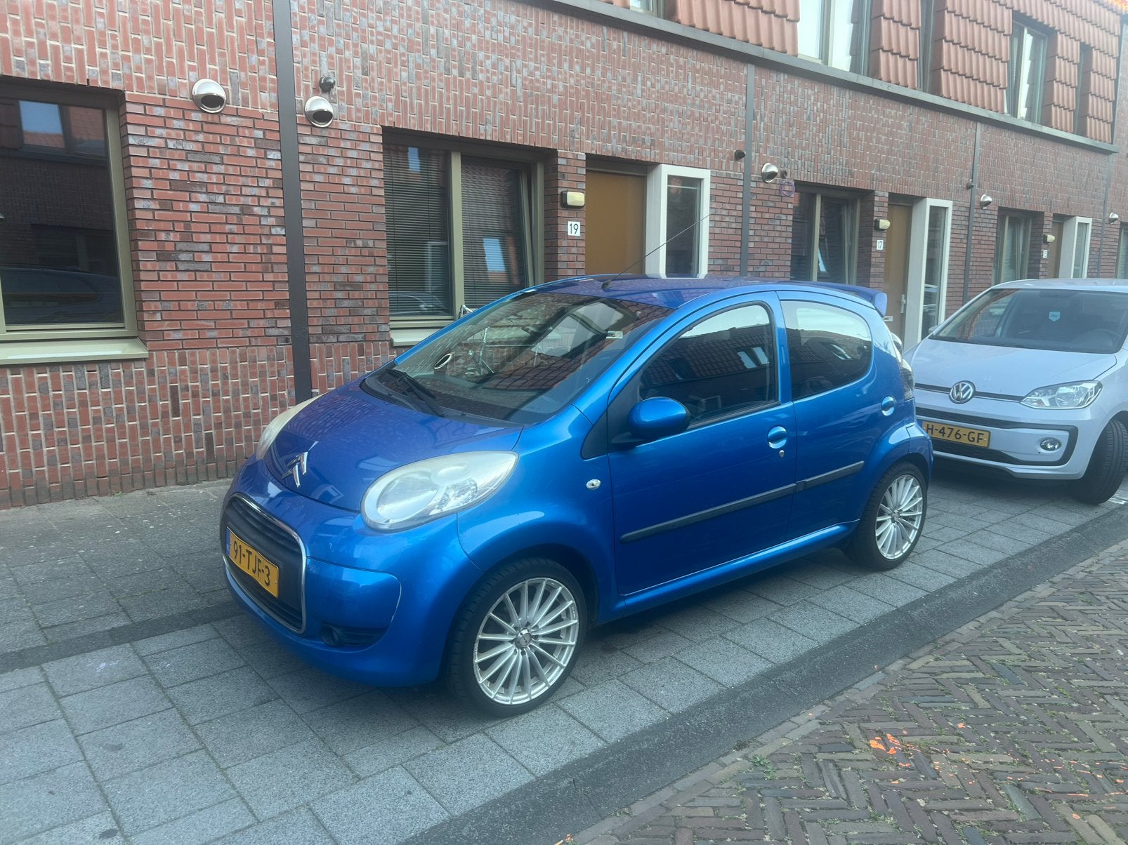 Citroën C1 1.0i 68PK 5D 2012 Blauw, Auto's, Voorwielaandrijving, C1, 68 pk, Origineel Nederlands