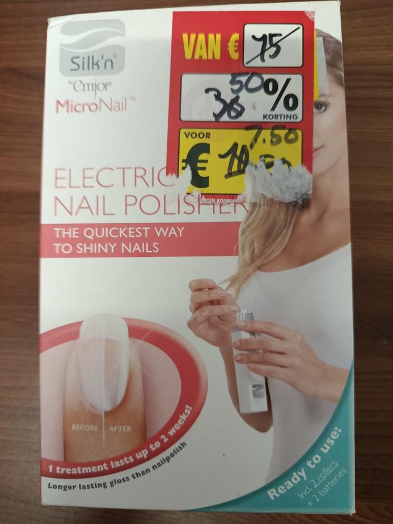 Silk'n MicroNail Elektrische Nagelpolijster, Ophalen of Verzenden