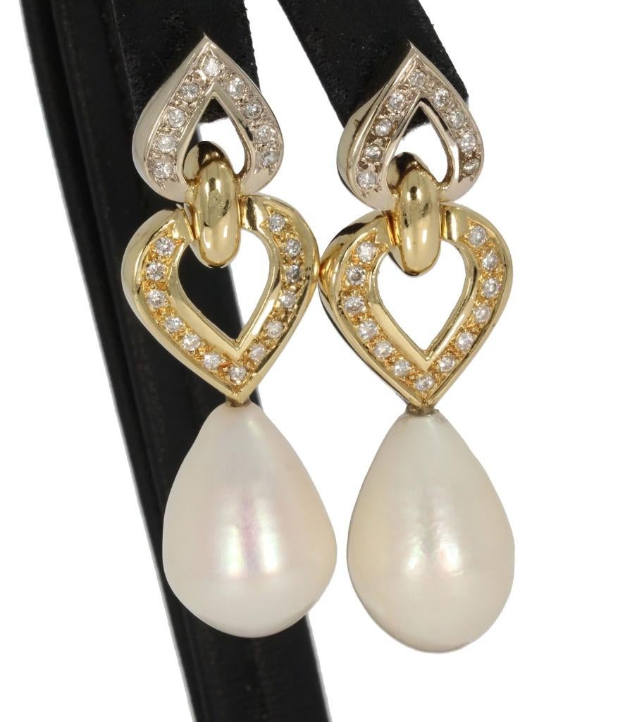 44 diamanten luxe set 14k gouden oorbellen dames briljant, Sieraden, Tassen en Uiterlijk, Oorbellen, Hangers, Voordeelsieraden