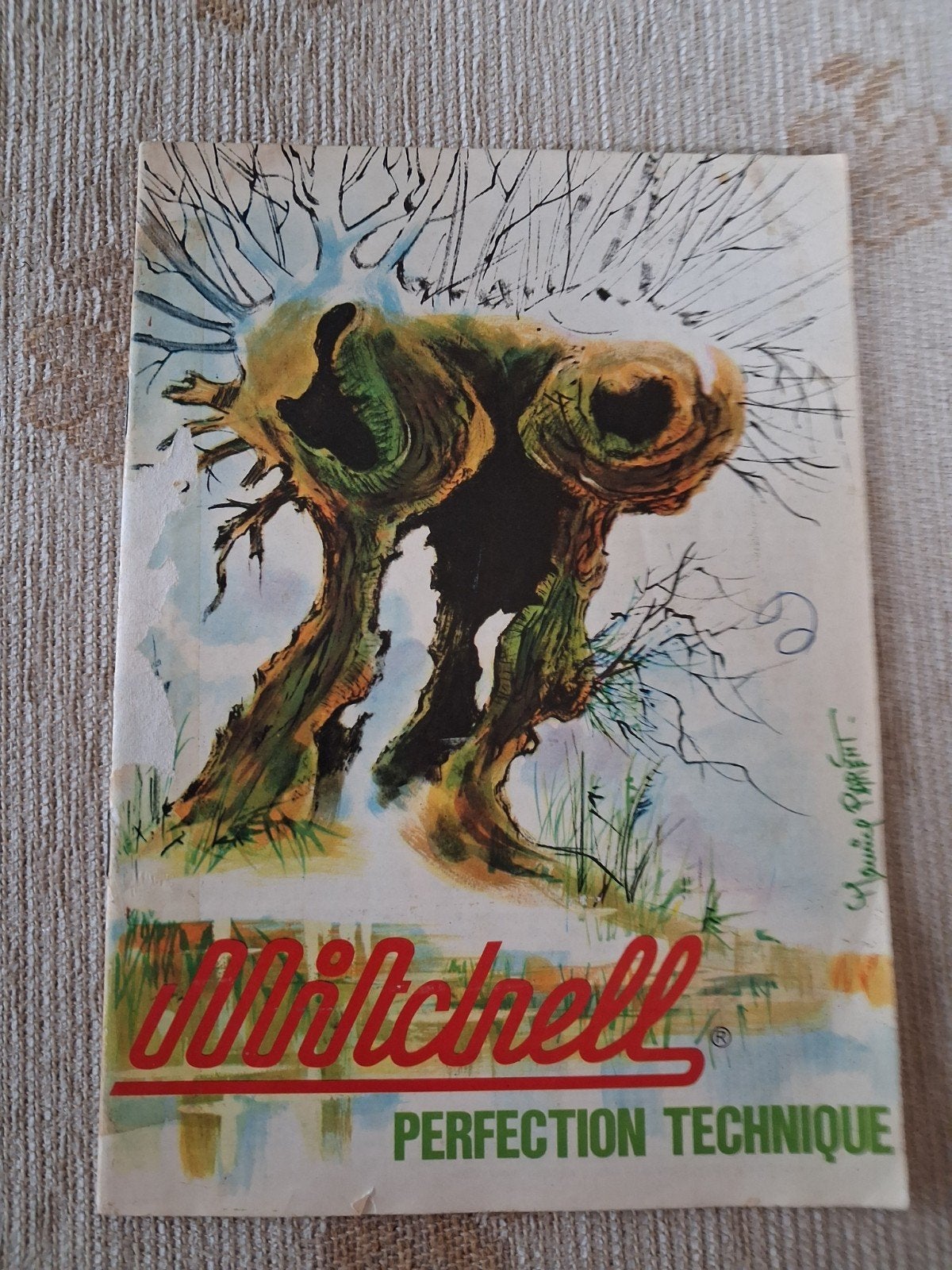 Hengelsportcatalogus Mitchell 1970, Ophalen of Verzenden, Gebruikt, Boek of Tijdschrift