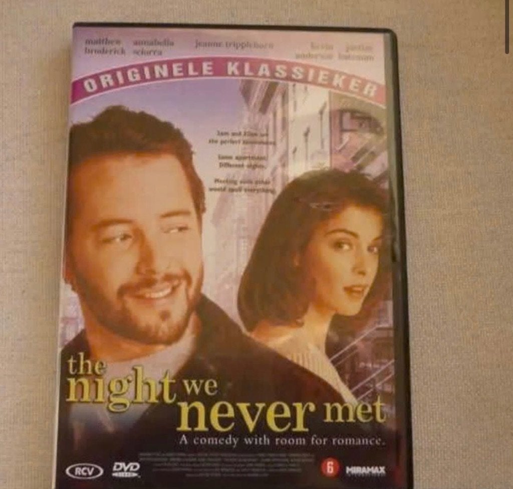 Dvd The night we never met met o.a. Matthew Broderick, Ophalen, Alle leeftijden, Nederlands, Zo goed als nieuw