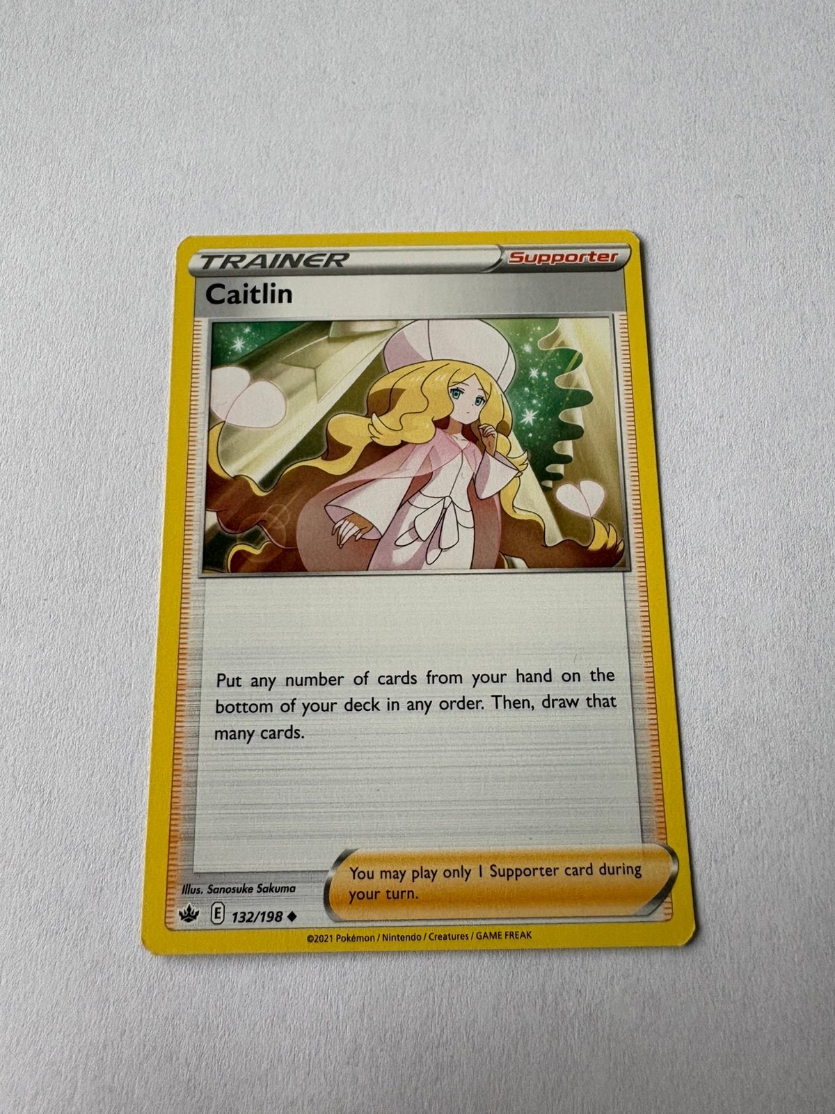 Pokémon kaart Supporter Caitlin, Ophalen of Verzenden, Nieuw
