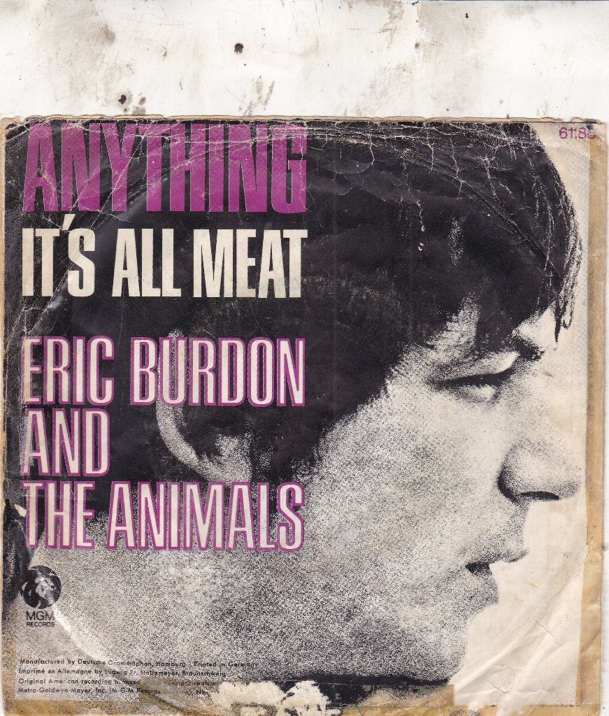 Eric Burdon and The Animals ( 2 )  1968, Ophalen of Verzenden, Gebruikt, 7 inch, Pop