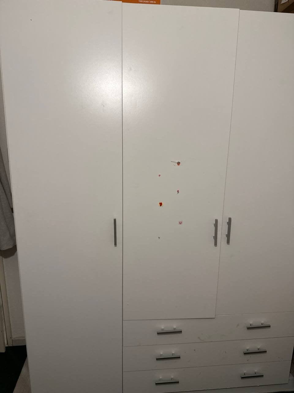 Ikea Witte kledingkast, Ophalen, Gebruikt, 200 cm of meer, 150 tot 200 cm