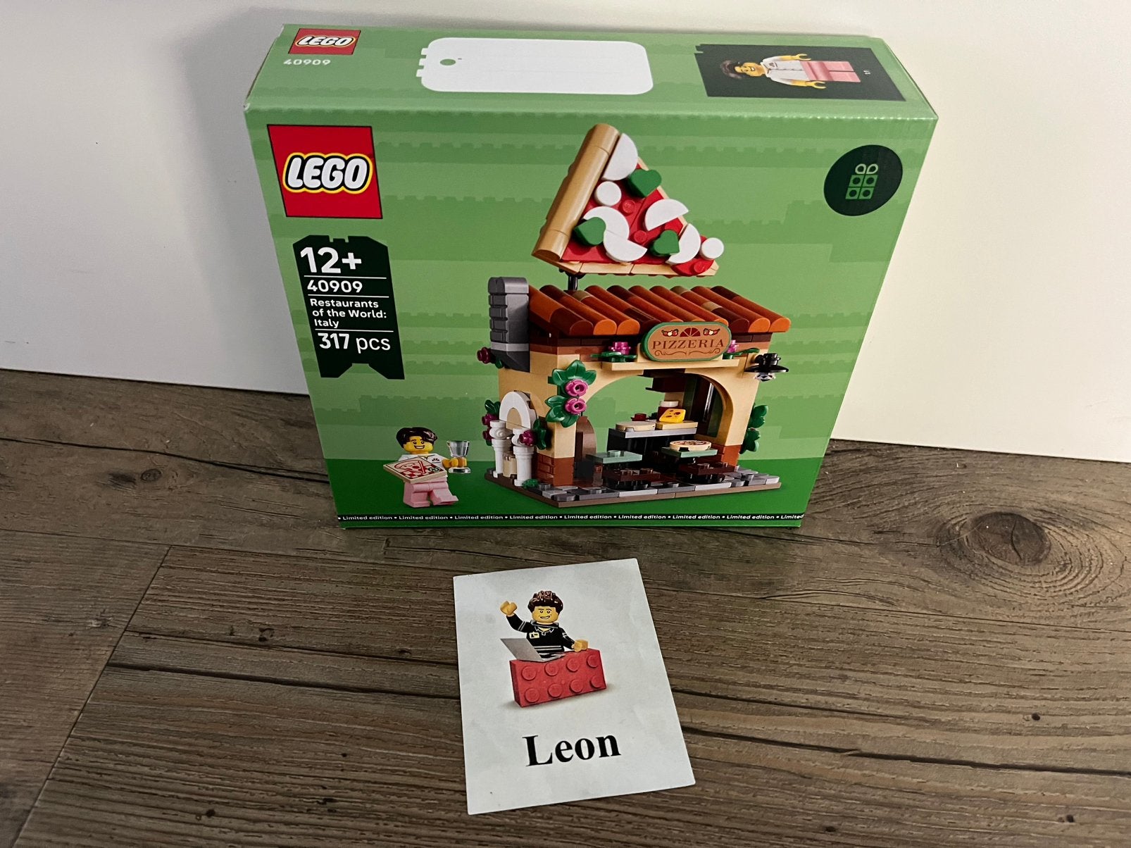 Lego 40909 Restaurants van de wereld: Italië - Nieuw in doos, Overige thema's, Ongeopend/sealed, Lego, Nieuw