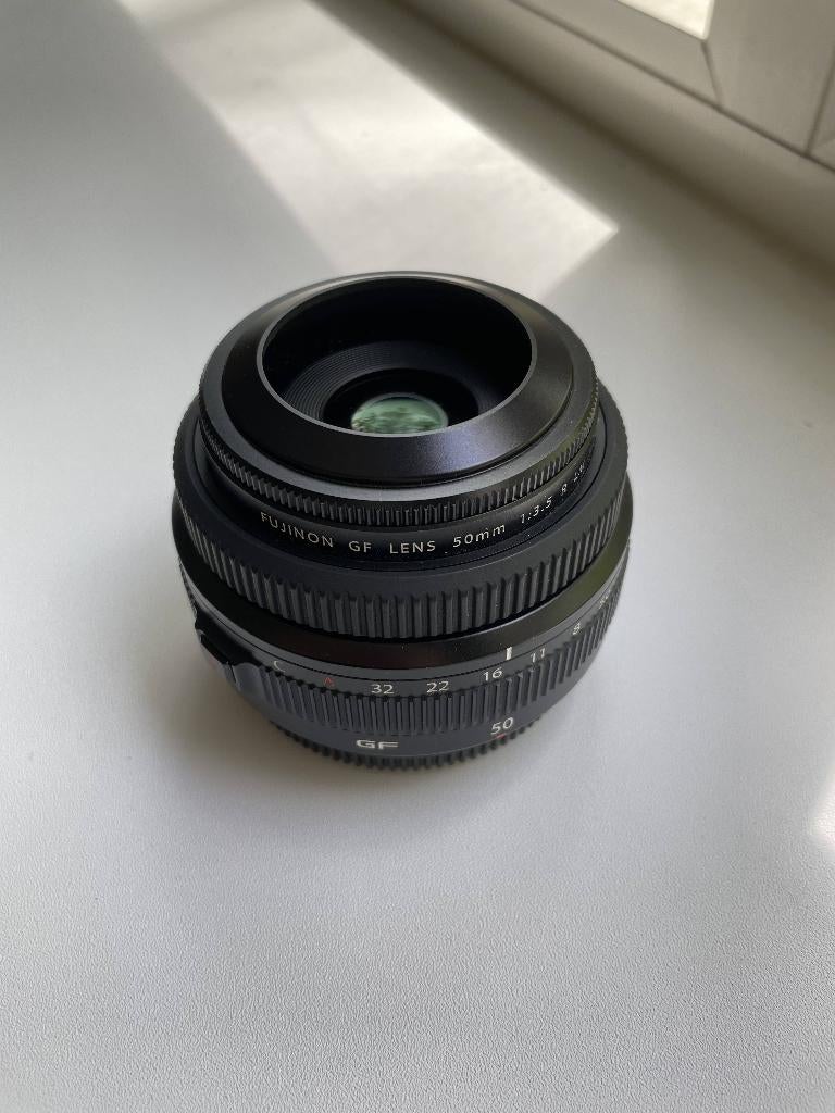 Fujifilm GF 50mm f/3.5 R LM WR Lens, Ophalen, Zo goed als nieuw, Standaardlens