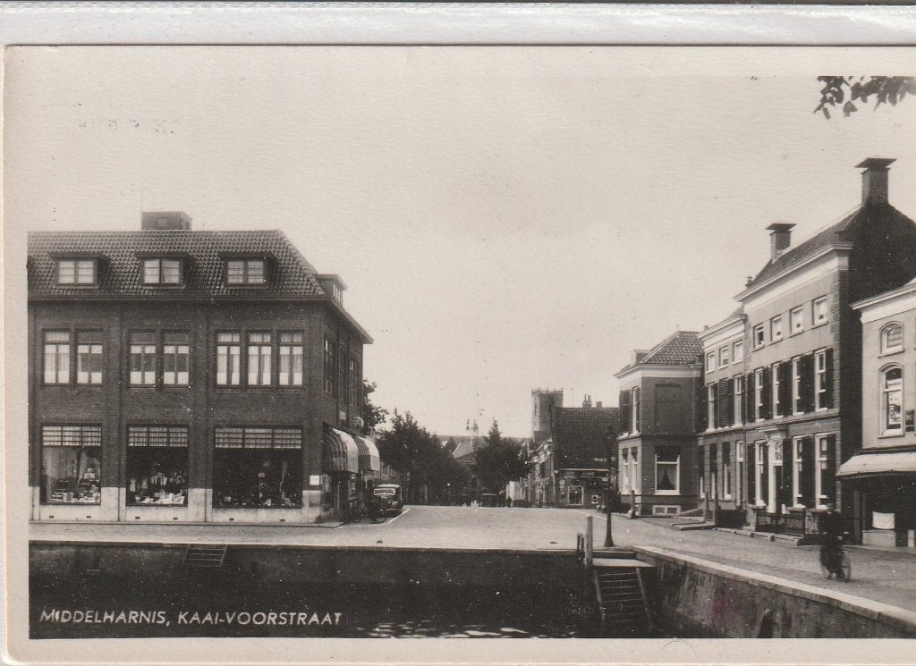 Middelharnis, Verzenden, 1940 tot 1960, Ongelopen, Zuid-Holland