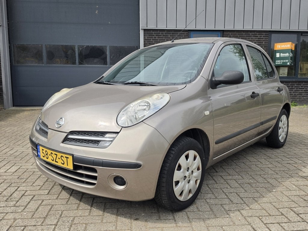 Nissan Micra 1.2 NWE APK| AIRCO| TREKH| 5D (bj 2006), Auto's, Metallic lak, 4 cilinders, Bruin, Origineel Nederlands