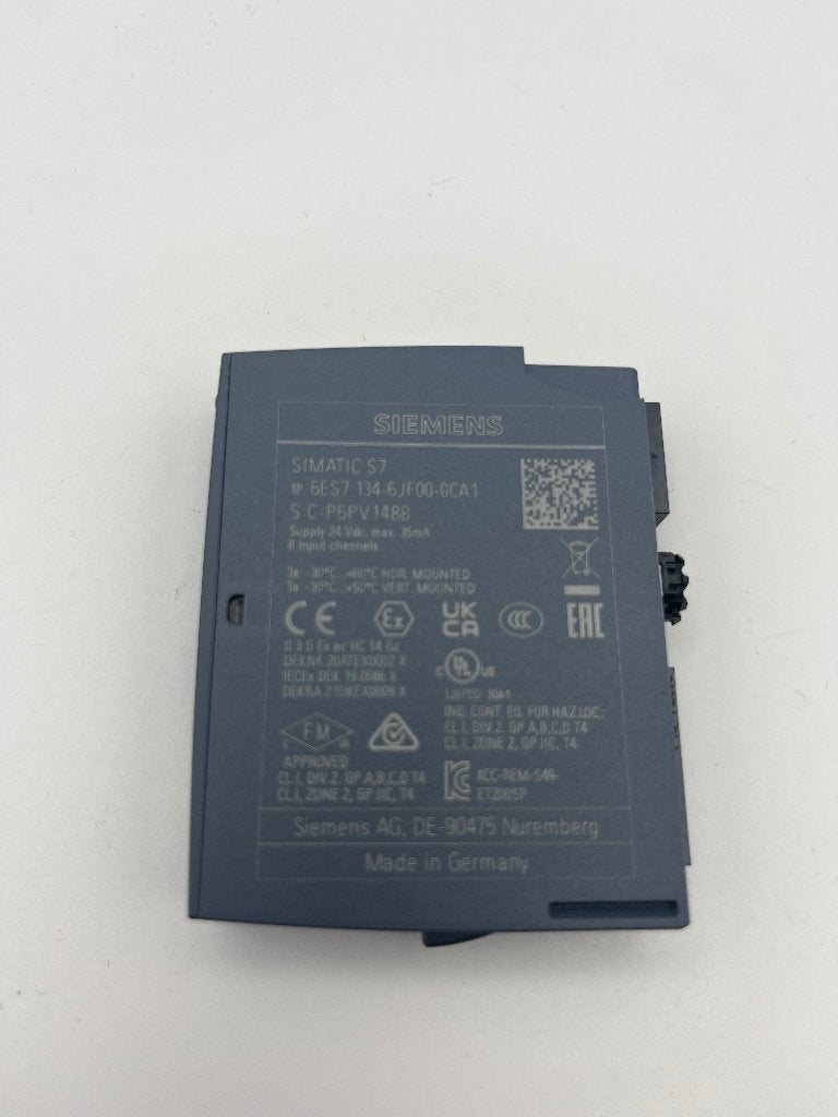 Siemens SIMATIC S7 6ES7134-6JF00-0CA1 ET200SP AI 8x RTD/TC, Gebruikt, Verzenden, Siemens Prinses Beatrixlaan 800, 2595 BN Den Haag info@siemens.com