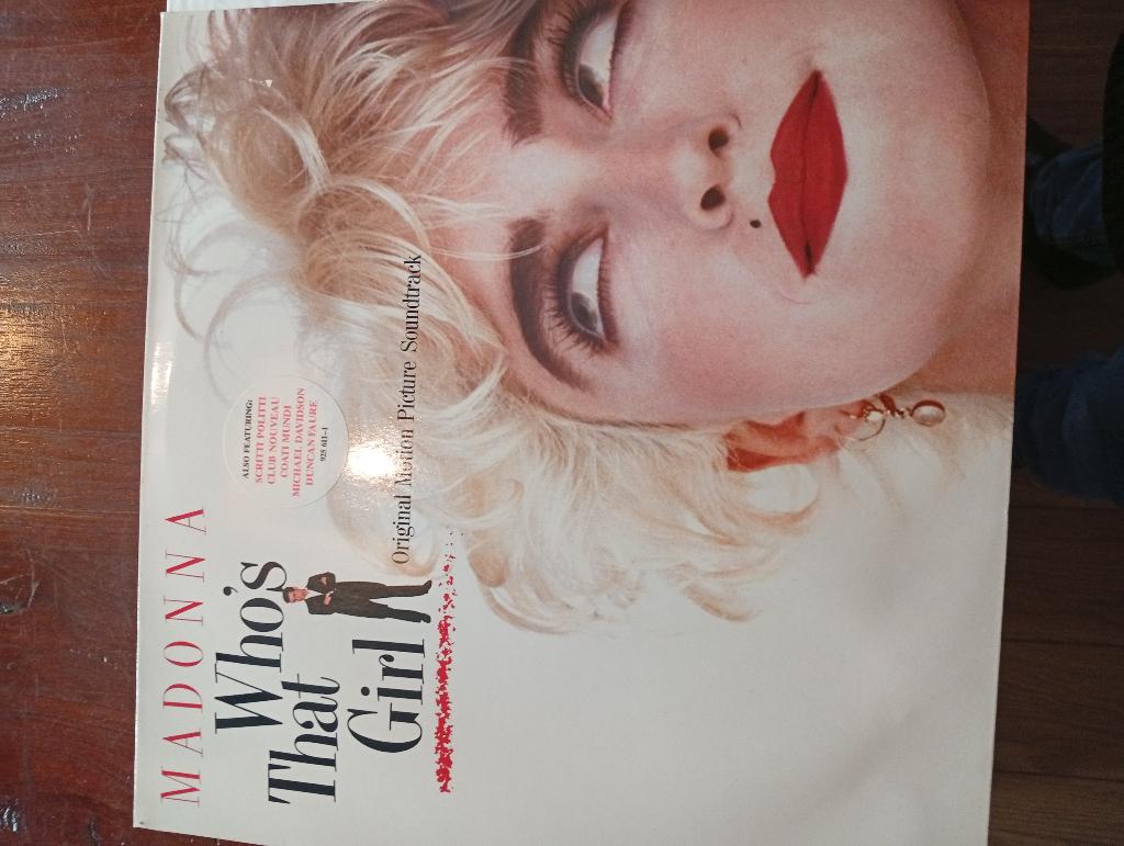 Lp vinyl Madonna. Who,s that girl, Cd's en Dvd's, Vinyl | Pop, Ophalen of Verzenden, Gebruikt, 12 inch